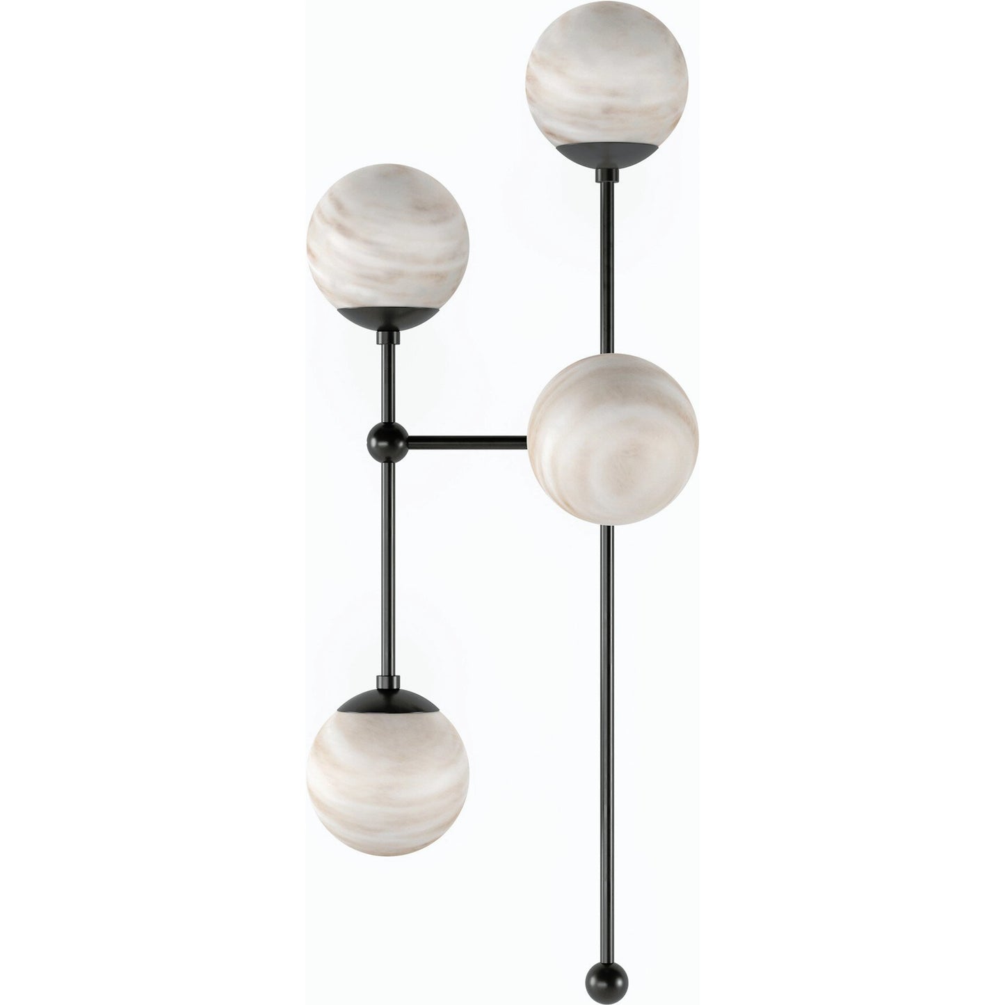 010 SI-2158038 | Additional Silo | Armstrong 4 L Sconce by Four Hands. Made from brass, thermoplastic, glass in a modern style.