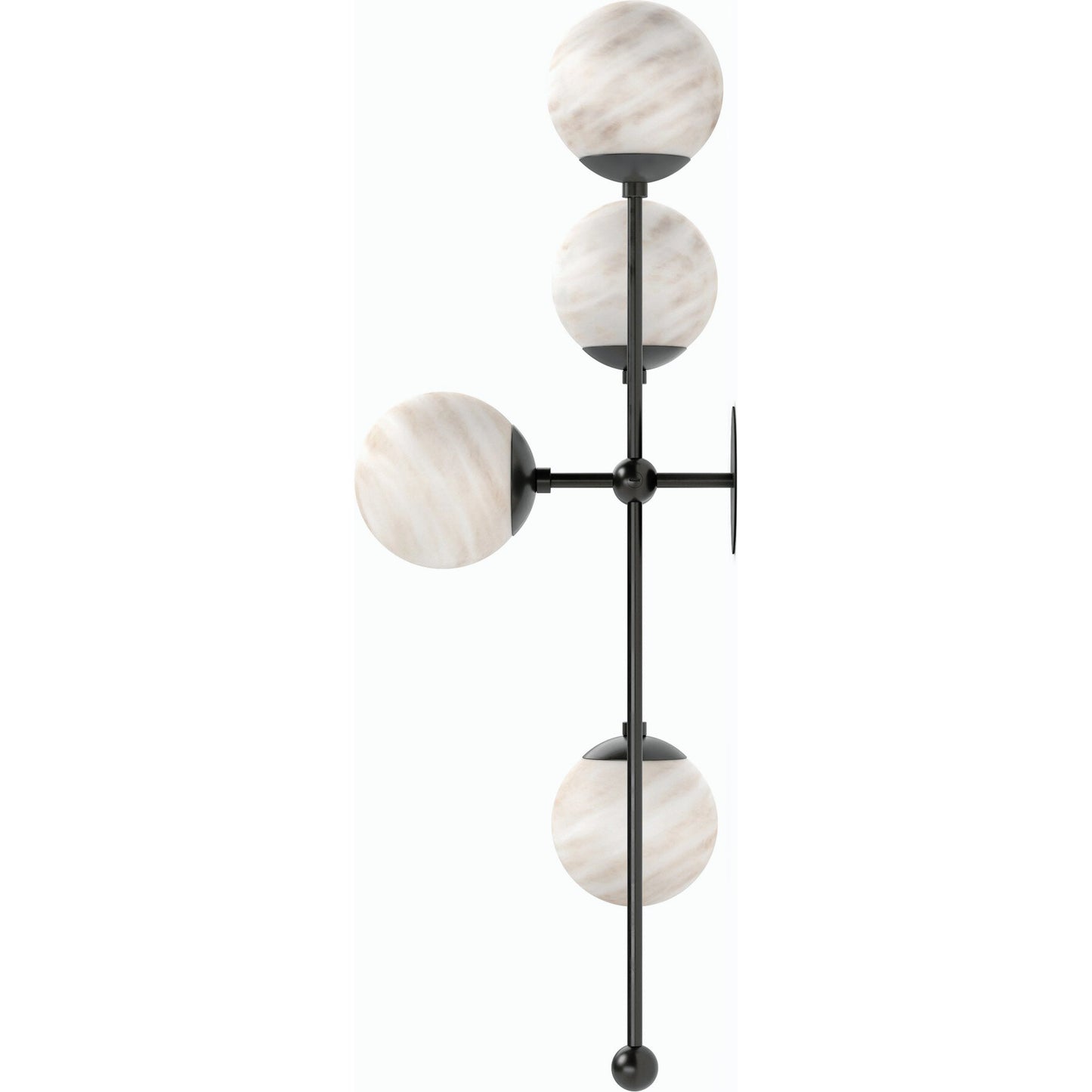 011 SI-2158038 | Additional Silo | Armstrong 4 L Sconce by Four Hands. Made from brass, thermoplastic, glass in a modern style.