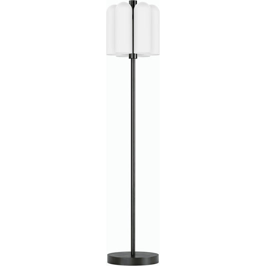 Odyssey 6 Floor Lamp by Four Hands. Made from brass, glass in a modern style.