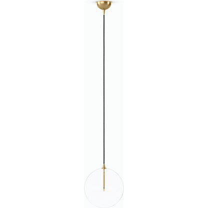 Glass Globe Pendant by Four Hands. Made from glass, thermoplastic, brass in a modern style.