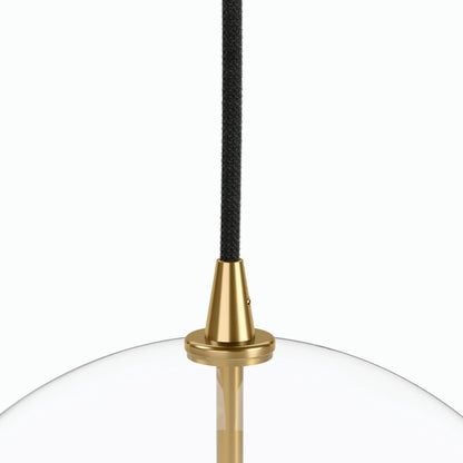 Glass Globe Pendant by Four Hands. Made from glass, thermoplastic, brass in a modern style.