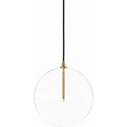 Glass Globe Pendant by Four Hands. Made from glass, thermoplastic, brass in a modern style.