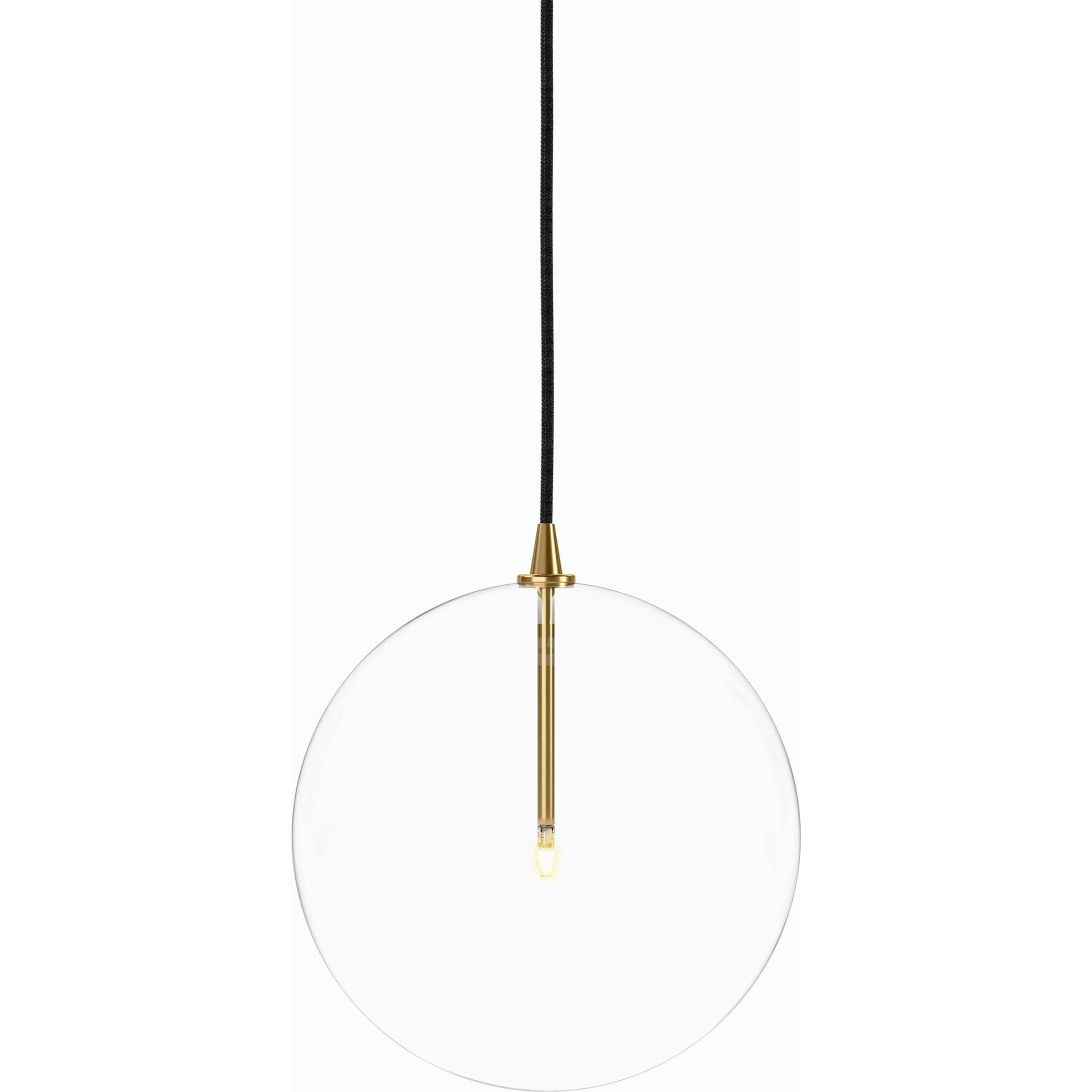 Glass Globe Pendant by Four Hands. Made from glass, thermoplastic, brass in a modern style.