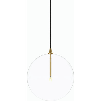 Glass Globe Pendant by Four Hands. Made from glass, thermoplastic, brass in a modern style.