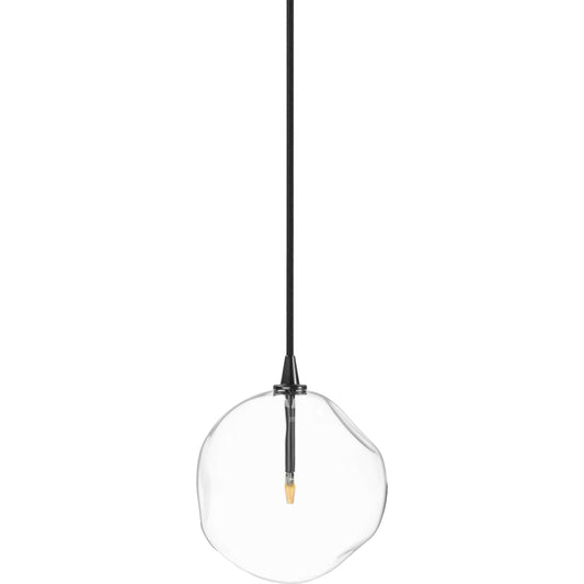 Organic Glass Globe Pendant by Four Hands. Made from glass, brass in a modern style.