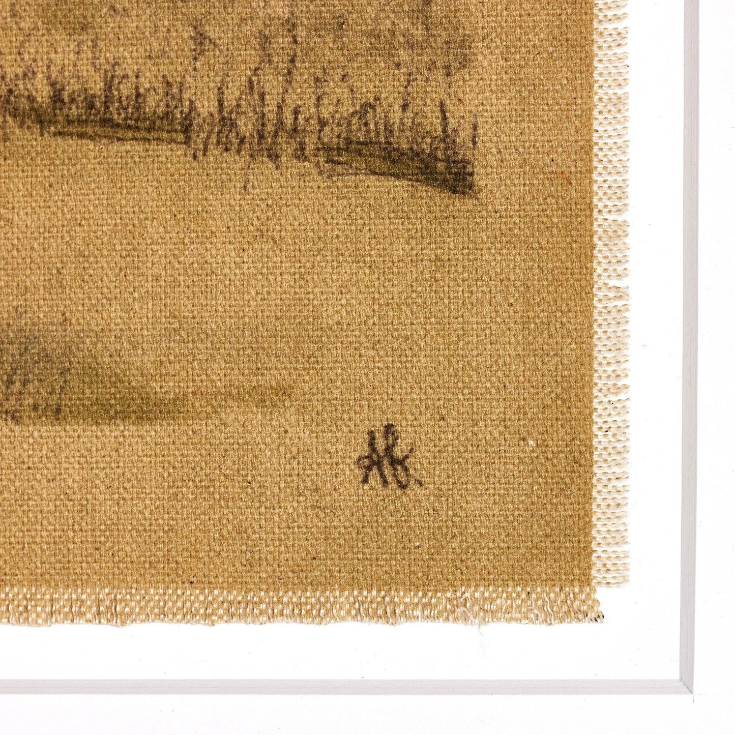 006 SI-2137085 | Closeup | Untitled I by Aileen Fitzgerald by Four Hands. Made from fredrix 558 raw canvas in a modern style.