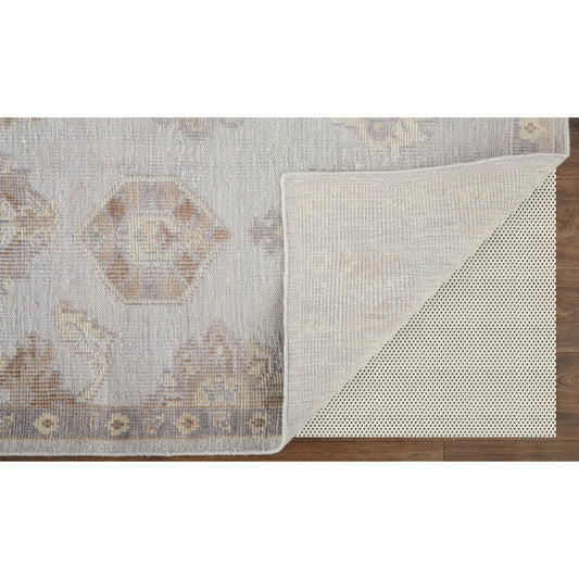Wendover Transitional Oriental Rug - 6848F by Feizy in ivory, silver, tan. Made from pet in a unique style.
