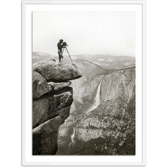 Photographer in Yosemite Valley by Getty Images by Four Hands. Made from acrylic glazing in a modern style.