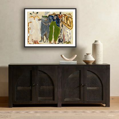 Mr. Pool by Caroline Pinney by Four Hands. Made from matte paper in a modern style.