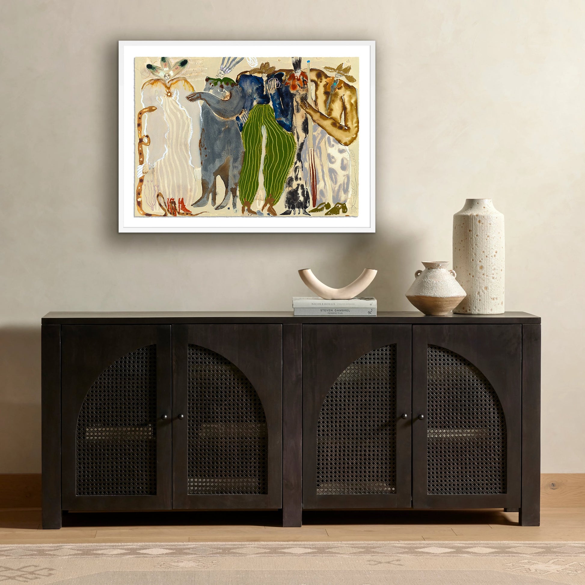 Mr. Pool by Caroline Pinney by Four Hands. Made from matte paper in a modern style.