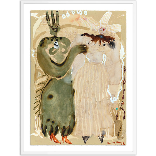 Sun King by Caroline Pinney by Four Hands. Made from matte paper in a modern style.