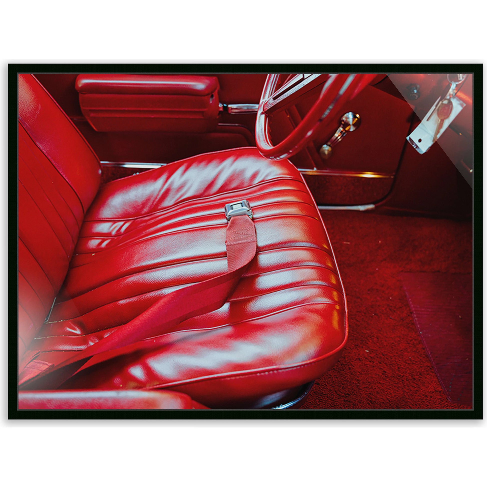 L's Car by Jackie Lee Young by Four Hands. Made from black 2.5 maple, photo paper in a modern style.