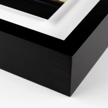 New Year's Day by Jackie Lee Young by Four Hands. Made from black 2.5 maple, photo paper in a modern style.