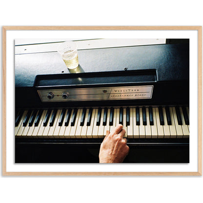 New Year's Day by Jackie Lee Young by Four Hands. Made from black 2.5 maple, photo paper in a modern style.