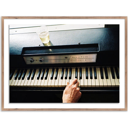 New Year's Day by Jackie Lee Young by Four Hands. Made from black 2.5 maple, photo paper in a modern style.