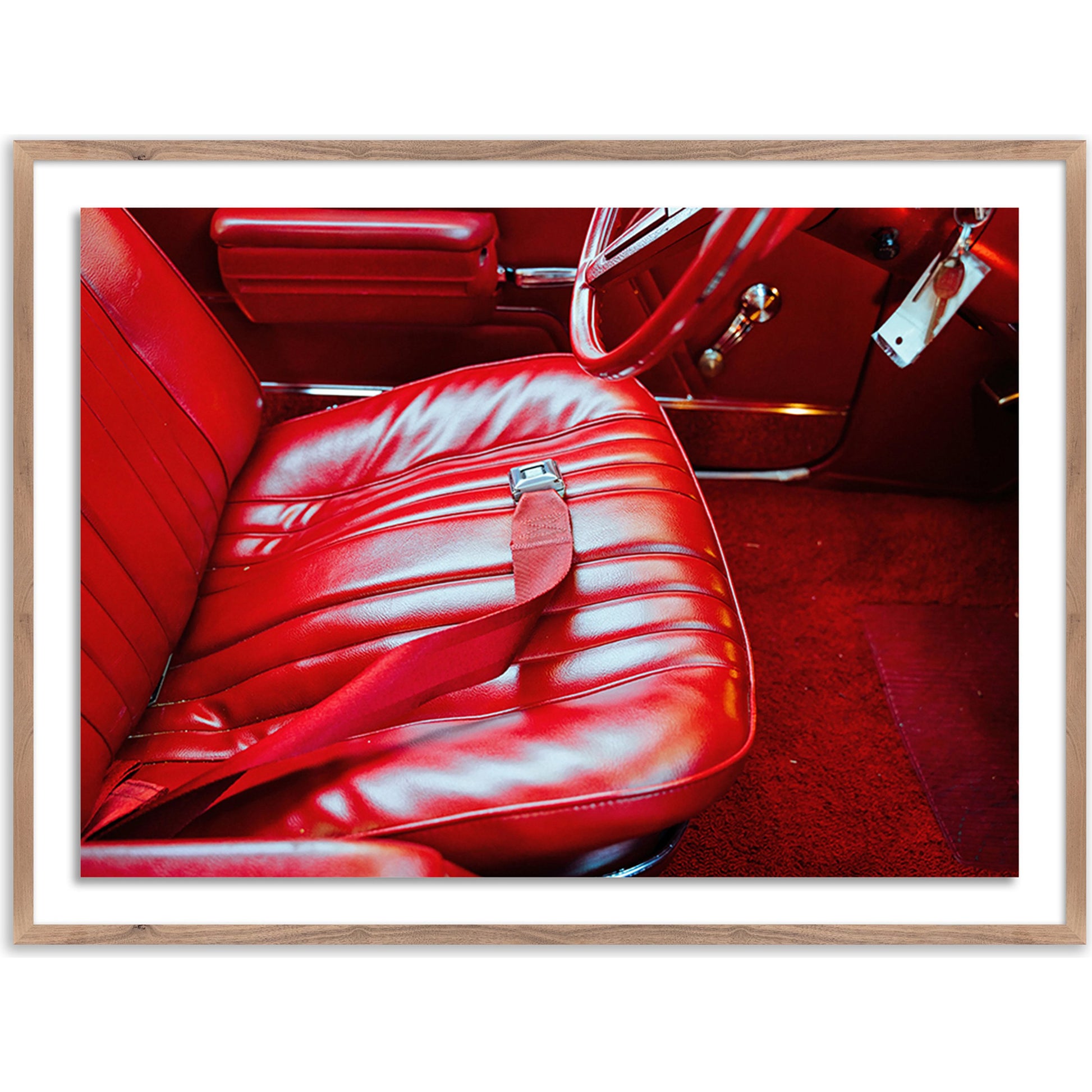 L's Car by Jackie Lee Young by Four Hands. Made from black 2.5 maple, photo paper in a modern style.