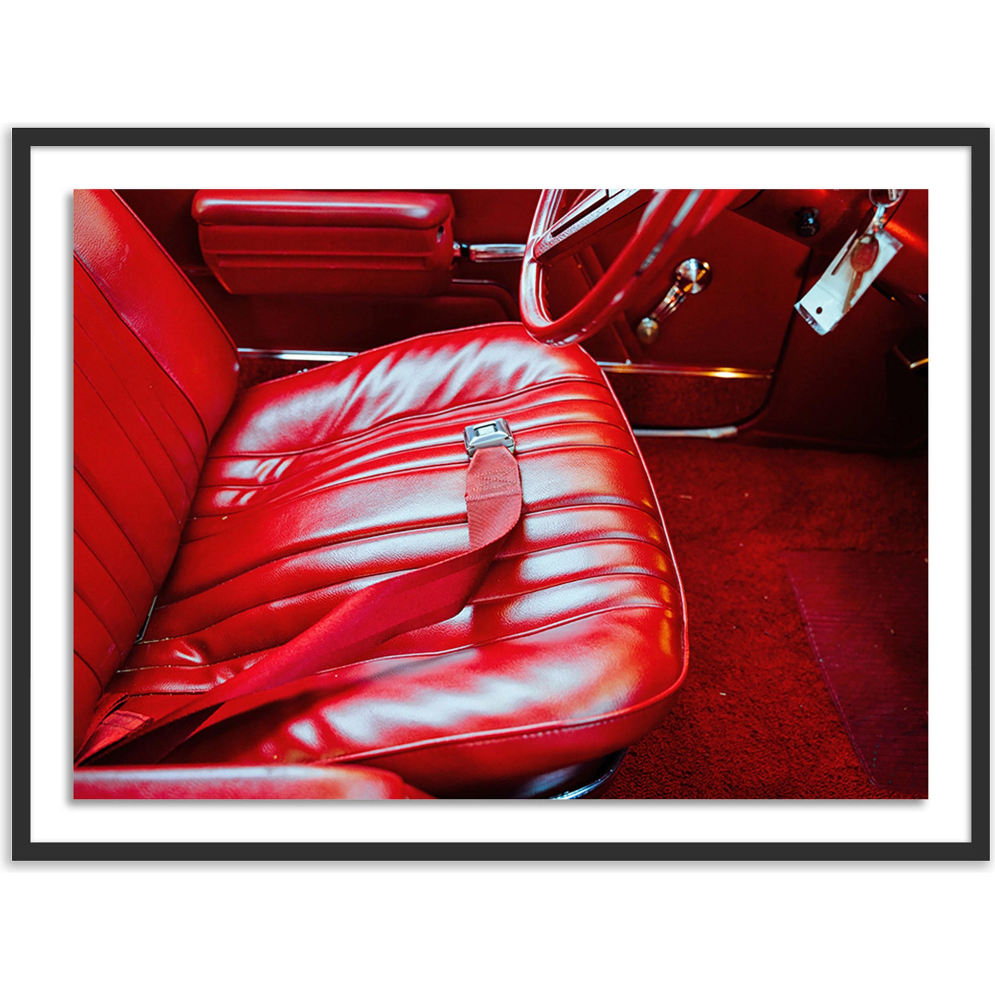 L's Car by Jackie Lee Young by Four Hands. Made from black 2.5 maple, photo paper in a modern style.