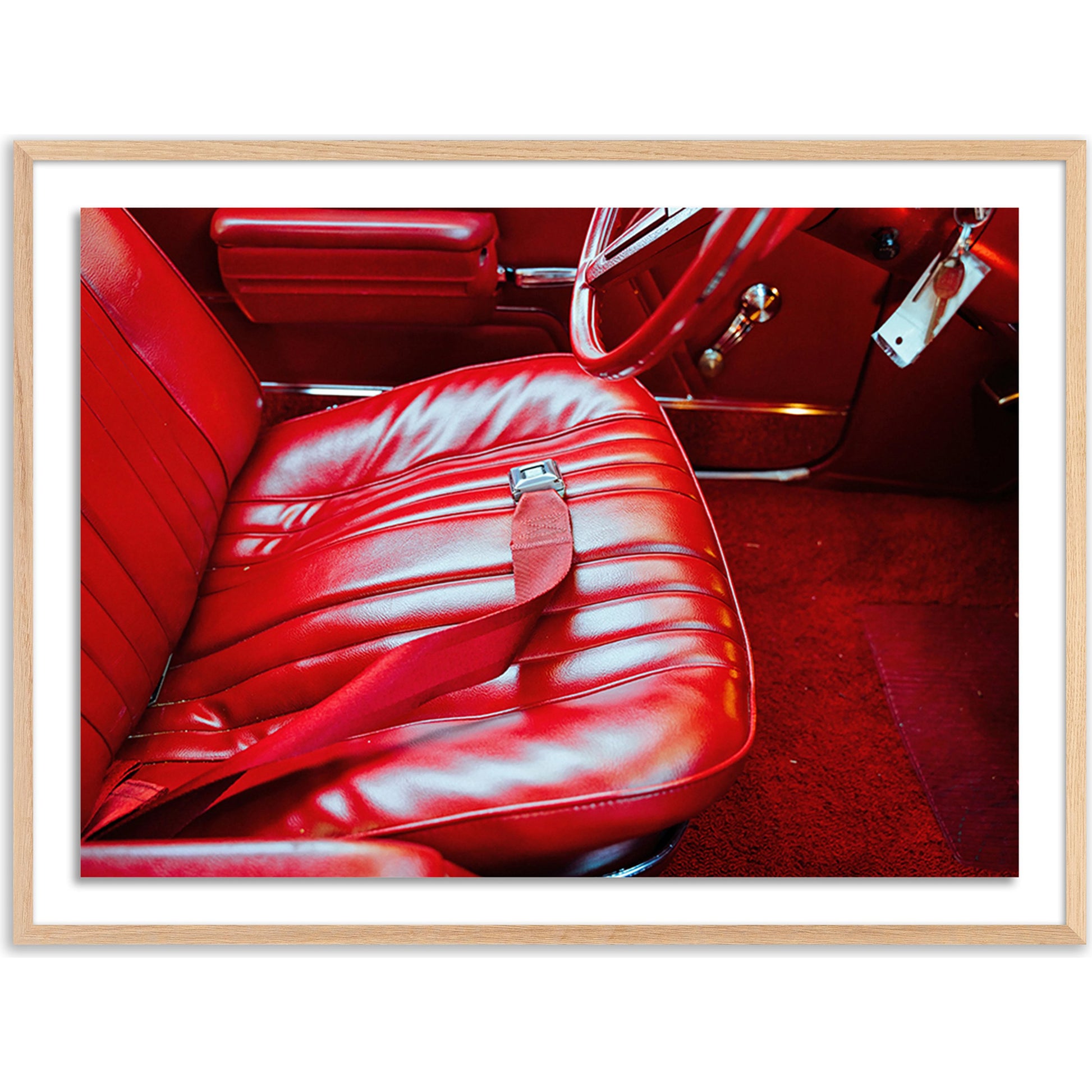 L's Car by Jackie Lee Young by Four Hands. Made from black 2.5 maple, photo paper in a modern style.