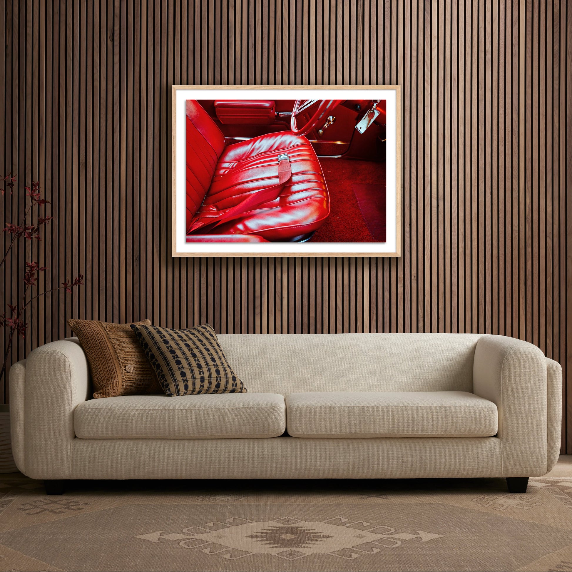 L's Car by Jackie Lee Young by Four Hands. Made from black 2.5 maple, photo paper in a modern style.