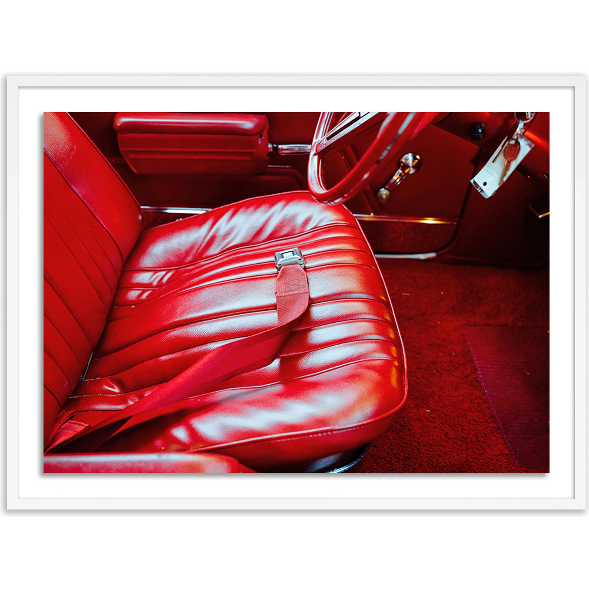 L's Car by Jackie Lee Young by Four Hands. Made from black 2.5 maple, photo paper in a modern style.