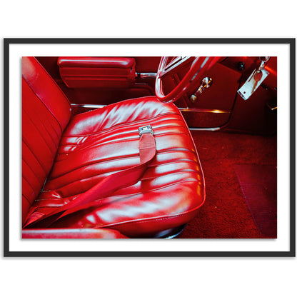 L's Car by Jackie Lee Young by Four Hands. Made from black 2.5 maple, photo paper in a modern style.