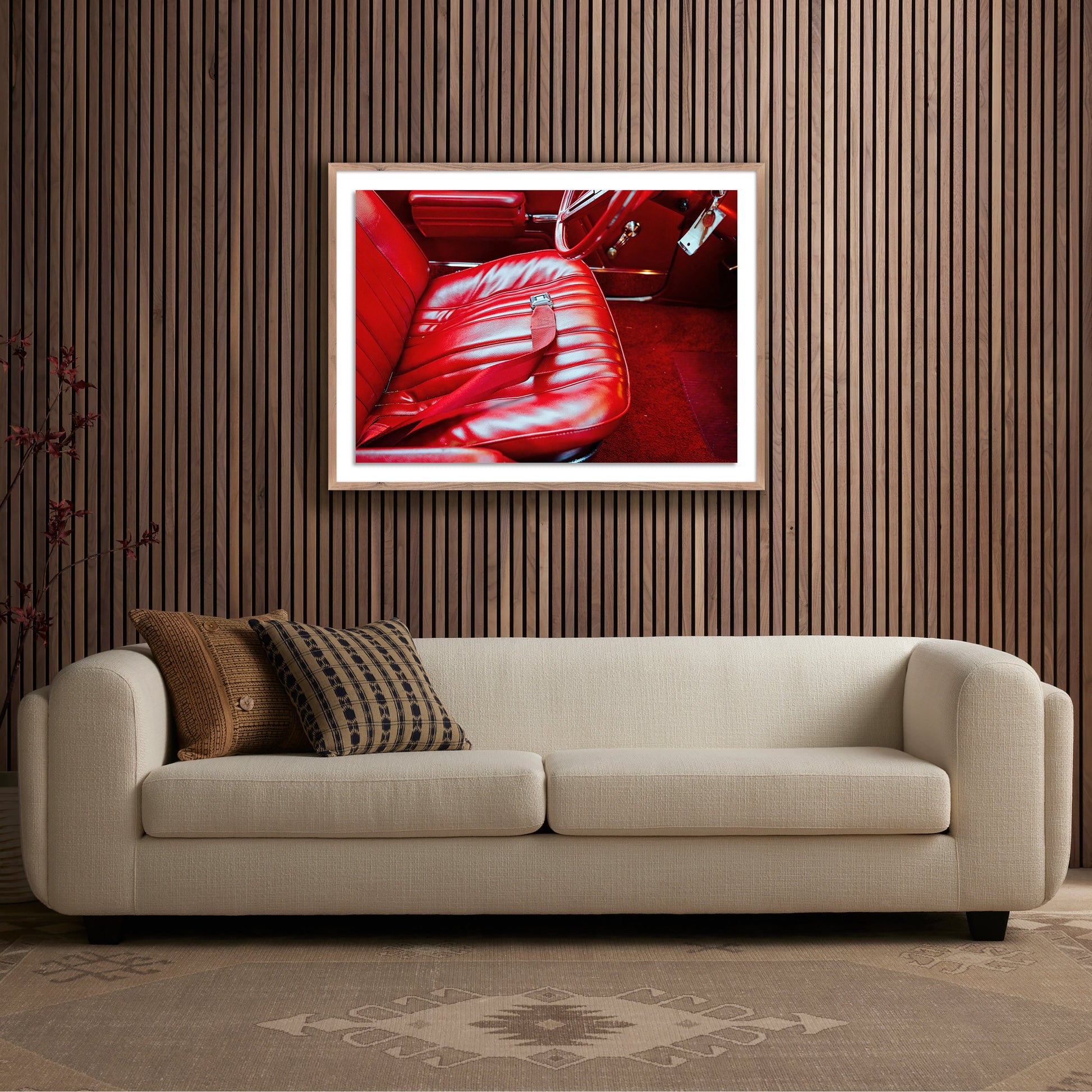 L's Car by Jackie Lee Young by Four Hands. Made from black 2.5 maple, photo paper in a modern style.