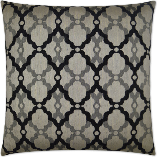 Sierra by DV Kap Home in black. Made from 75% polyester, 25% rayon in a transitional style.