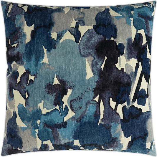 Aquarelle Pillow by DV Kap Home in multi. Made from 100% polyester in a modern style.