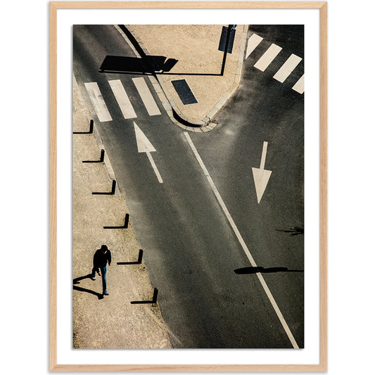 The Road - Caen by Guy Sargent by Four Hands. Made from acrylic glazing in a modern style.