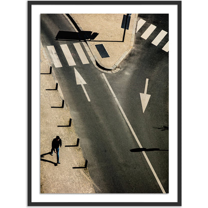 The Road - Caen by Guy Sargent by Four Hands. Made from acrylic glazing in a modern style.
