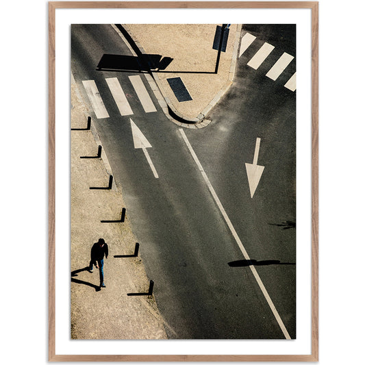The Road - Caen by Guy Sargent by Four Hands. Made from acrylic glazing in a modern style.