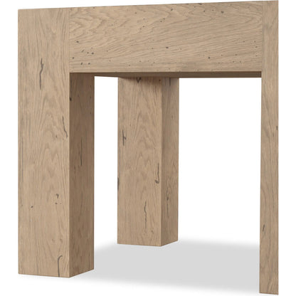 Abaso End Table by Four Hands. Made from unique in a rustic style.