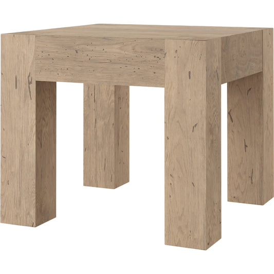 Abaso End Table by Four Hands. Made from unique in a rustic style.