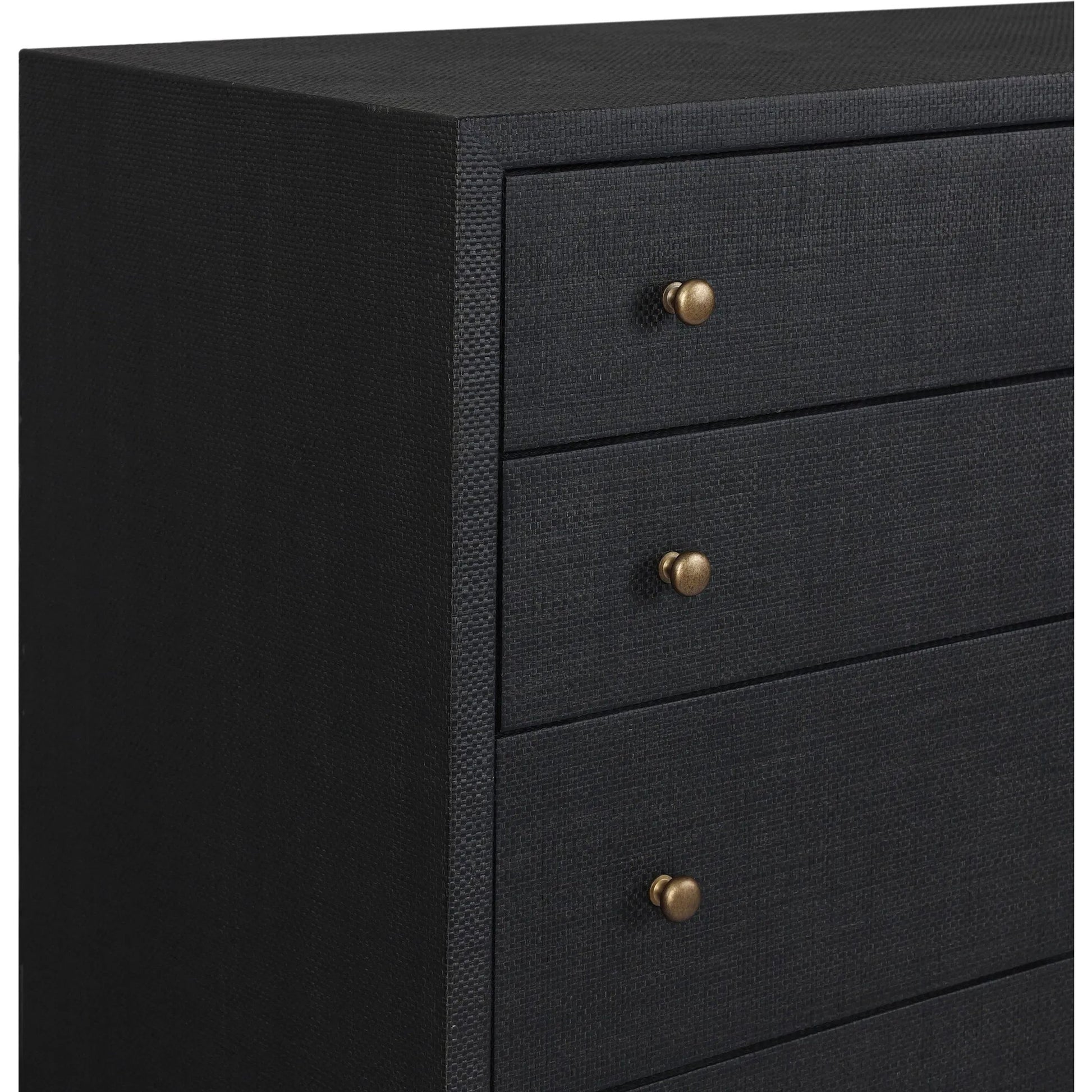 Fiona Tall Dresser by Four Hands. Made from sugar palm, solid mahogany in a unique style.