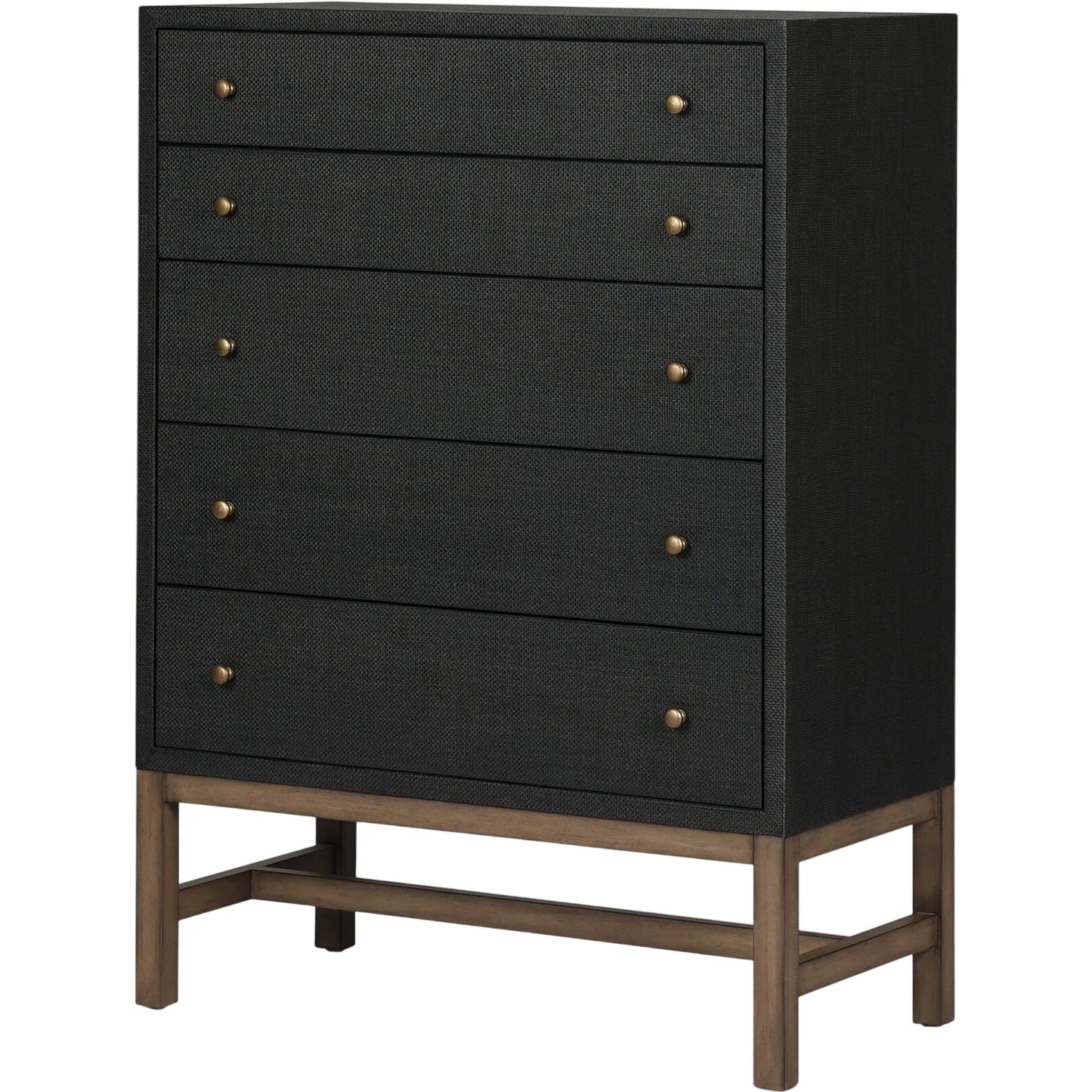 012 SI-2534974 | Primary Silo | Fiona Tall Dresser by Four Hands. Made from sugar palm, solid mahogany in a unique style.