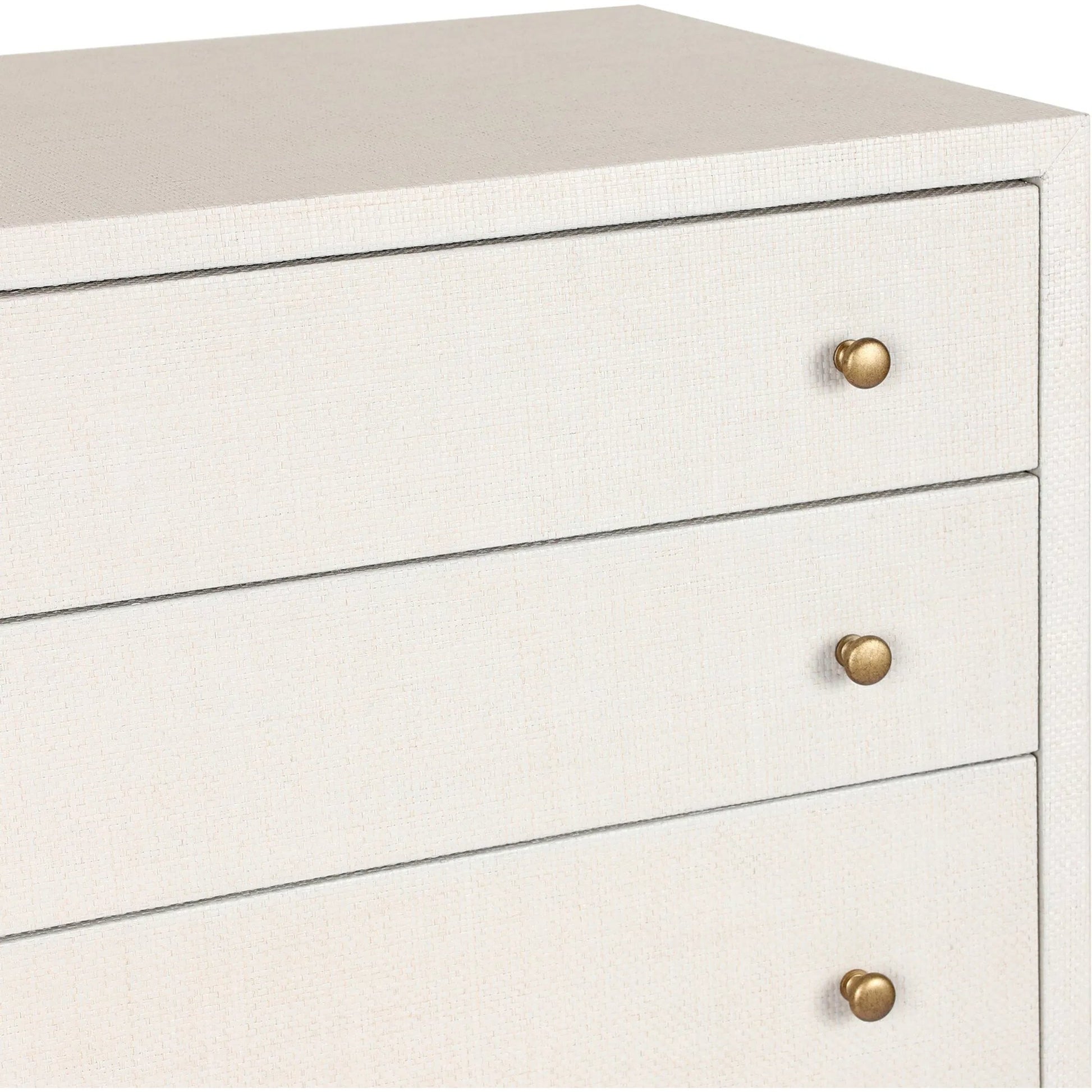 Fiona Tall Dresser by Four Hands. Made from sugar palm, solid mahogany in a unique style.