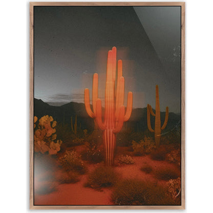 Glowing Saguaro by Coup d'Esprit by Four Hands. Made from gloss white chromaluxe in a unique style.