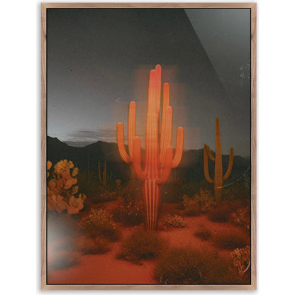 Glowing Saguaro by Coup d'Esprit by Four Hands. Made from gloss white chromaluxe in a unique style.