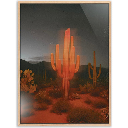 Glowing Saguaro by Coup d'Esprit by Four Hands. Made from gloss white chromaluxe in a unique style.