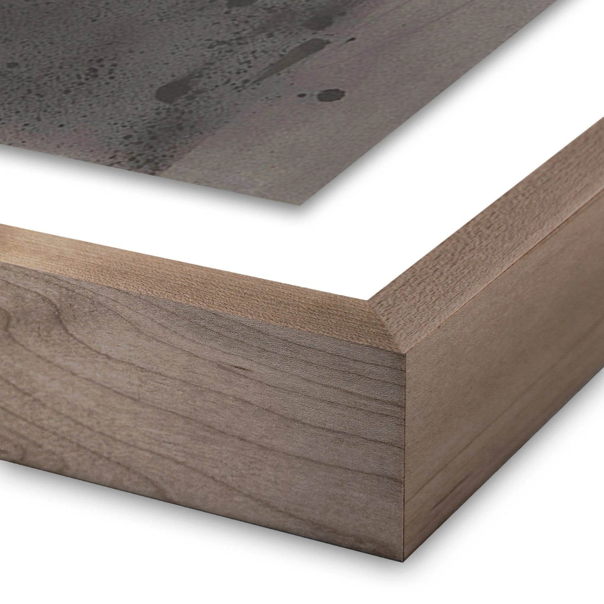 Through the Fog by Amy Berlin by Four Hands. Made from rustic walnut, acrylic glazing, matte paper in a modern style.