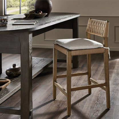 Hamlin Bar Stool by Four Hands. Made from unique in a transitional style.