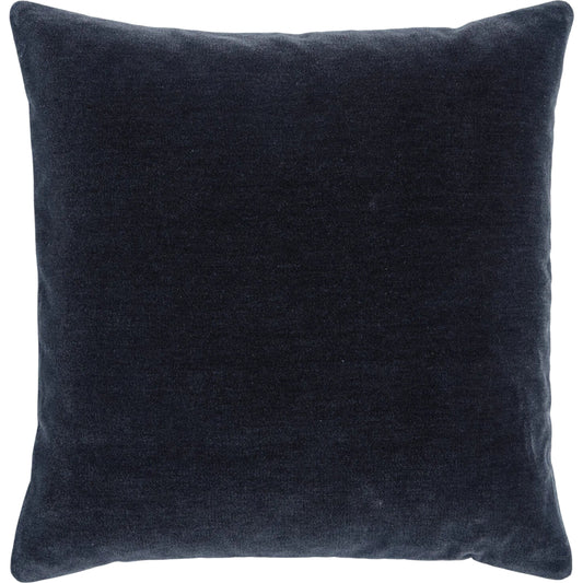 Bridger Pillow by Four Hands in monte navy. Made from 50% viscose, 50% wool in a traditional style.