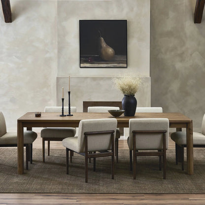 Noeline Double Extension Dining Table by Four Hands. Made from unique in a transitional style.