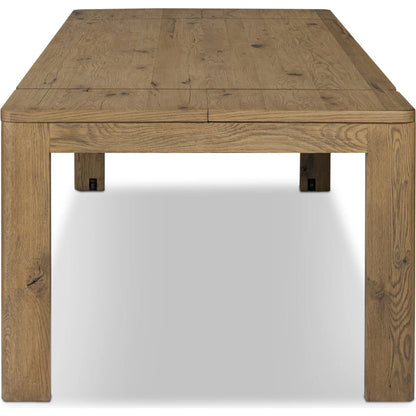 Noeline Double Extension Dining Table by Four Hands. Made from unique in a transitional style.
