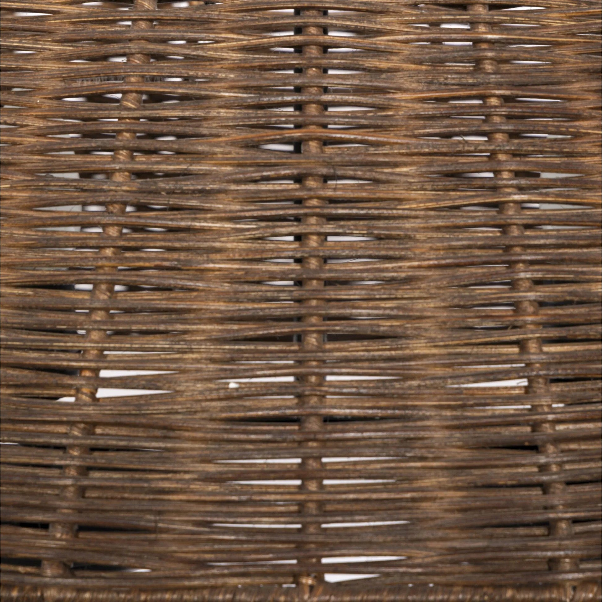 Harwick Table Lamp by Four Hands in jet black, brown rattan. Made from iron, rattan in a cottage & farmhouse style.