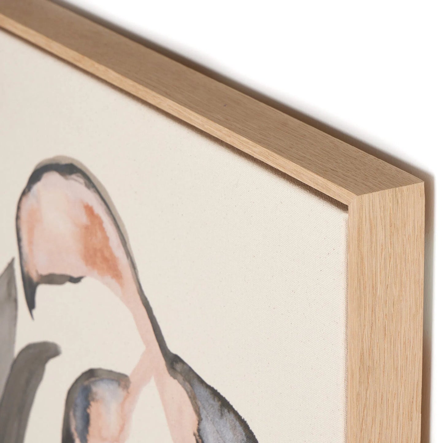 012 SI-2542088 | Closeup | Memory Bliss by Molly Franken by Four Hands in white oak. Made from matte canvas in a unique style.