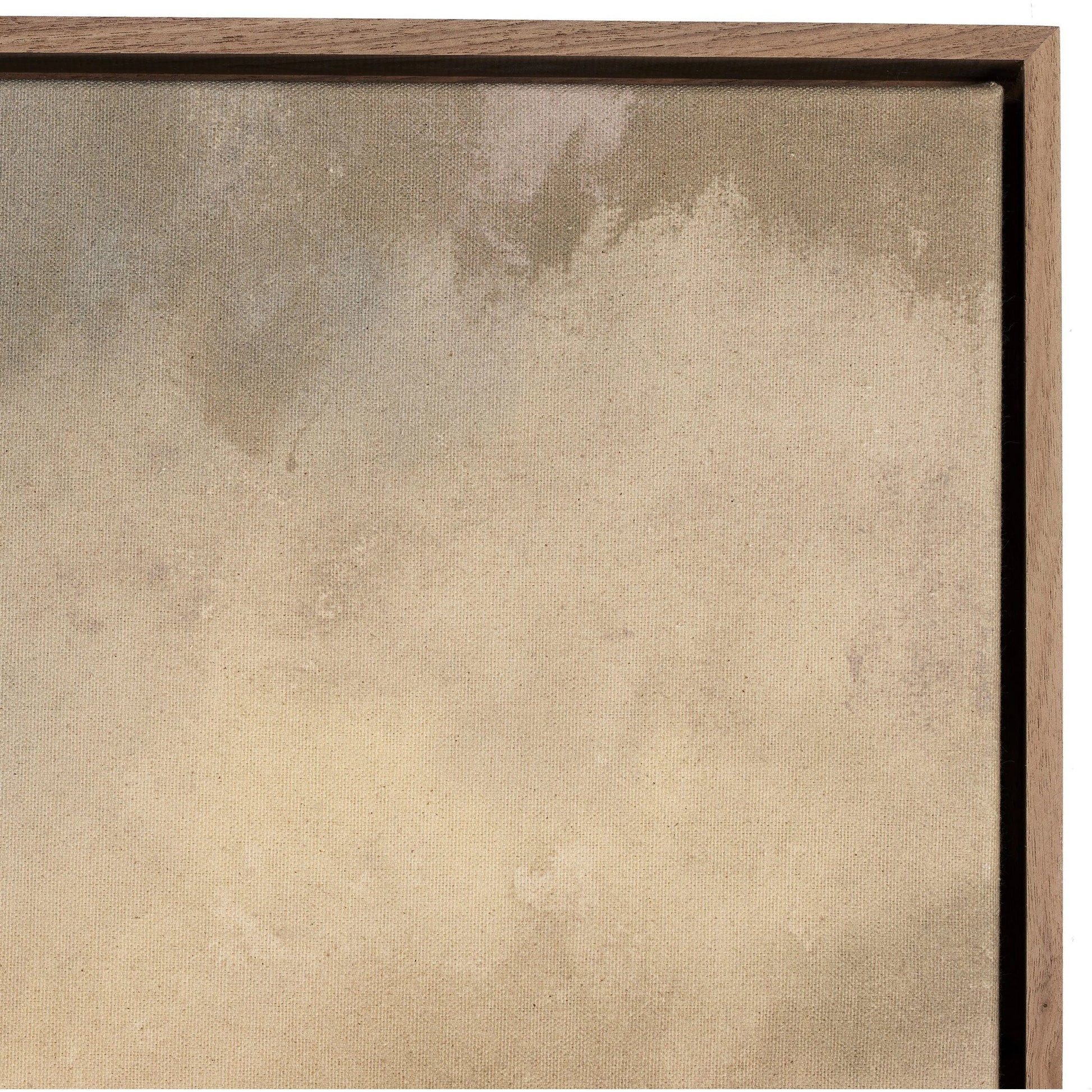 You Said I Am The Sea by Aileen Fitzgerald by Four Hands in rustic walnut floater, fredrix 558 raw canvas. Made from rustic walnut, raw canvas, gallery bracer in a modern style.