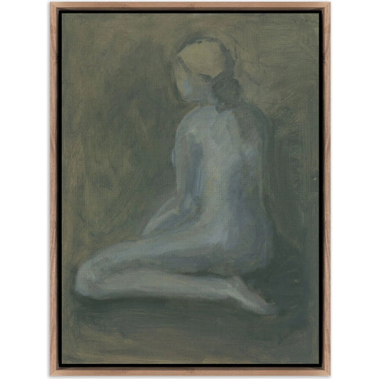 Seated Woman by Melody Joy McMunn by Four Hands. Made from matte canvas in a unique style.