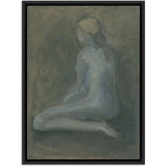 Seated Woman by Melody Joy McMunn by Four Hands. Made from matte canvas in a unique style.