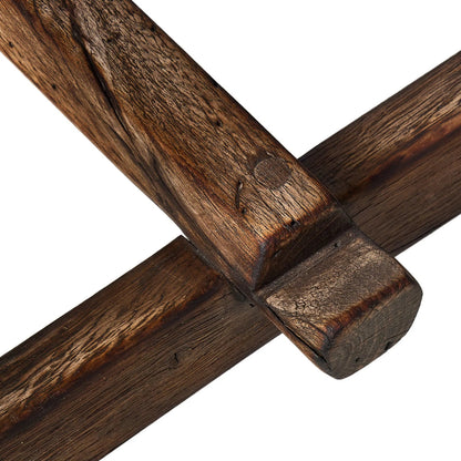 Elio End Table by Four Hands in burnt bleached oak. Made from solid oak in a transitional style.